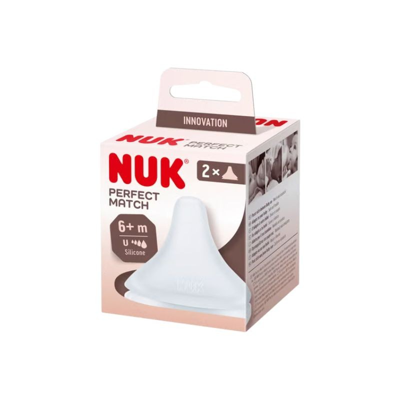 Nuk Perfect Match Tetina Silicone Anticolica_ M (x2 unidades)