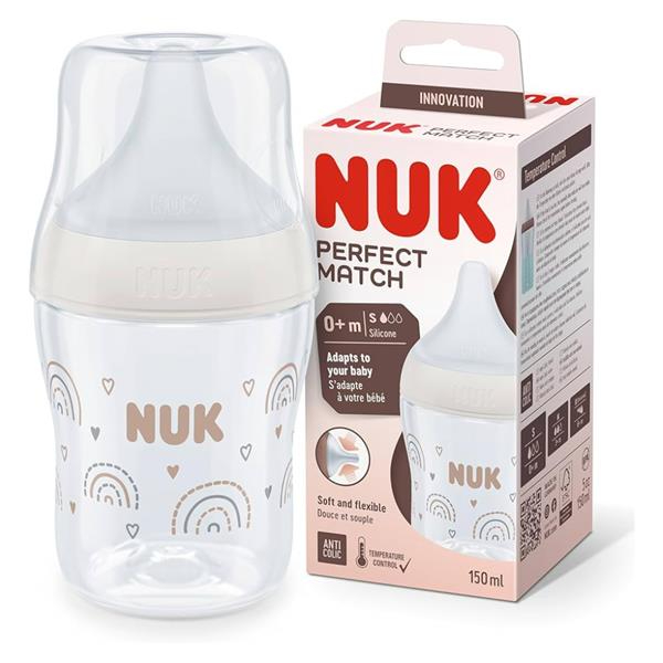 Nuk Perfect Match Biberão_ Rainbow - 150ml