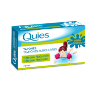Quies Tampão Otorrino Silicone Criança (x6 unidades)