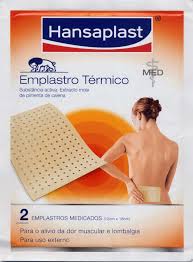 Hansaplast Emplastro Térmico, 4,8 mg/unidade (x2 unidades)