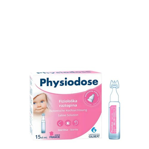Physiodose Soro Fisiológico - 5ml (x15 unidades)