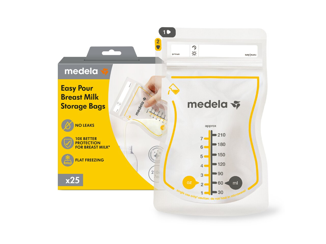 Medela Easy Pour Saco Conservação Leite (x25 unidades)