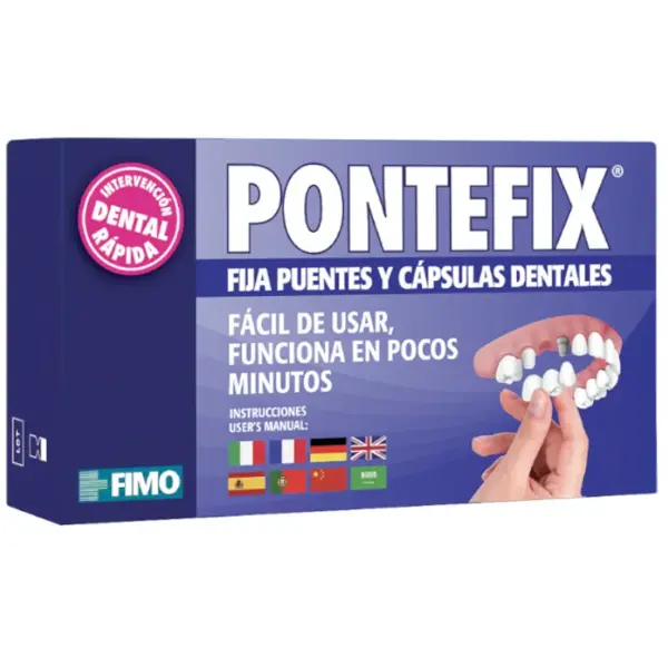 Fimo Pontefix Kit Fixa Pontes & Cápsulas Dentárias