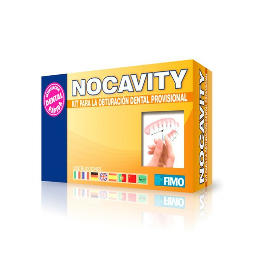 Fimo Nocavity Kit Obturação Dentária Temporária