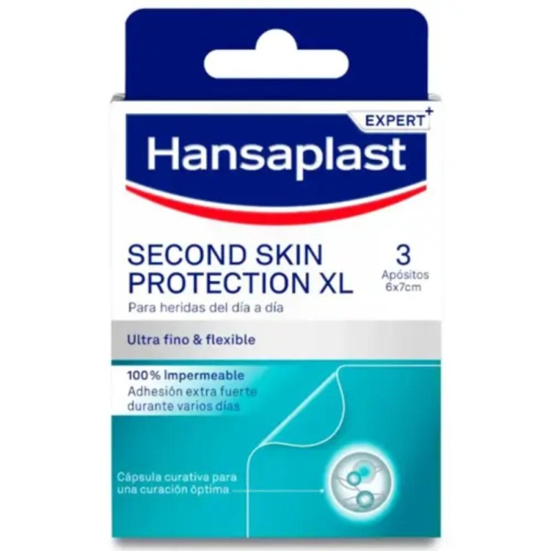 Hansaplast Second Skin Protection Penso XL (x3 unidades)