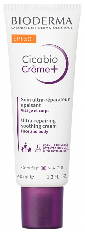 Bioderma Cicabio Creme SPF50+ - 40ml