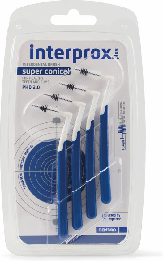 Interprox Plus Escovilhão Super Conical (x4 unidades)