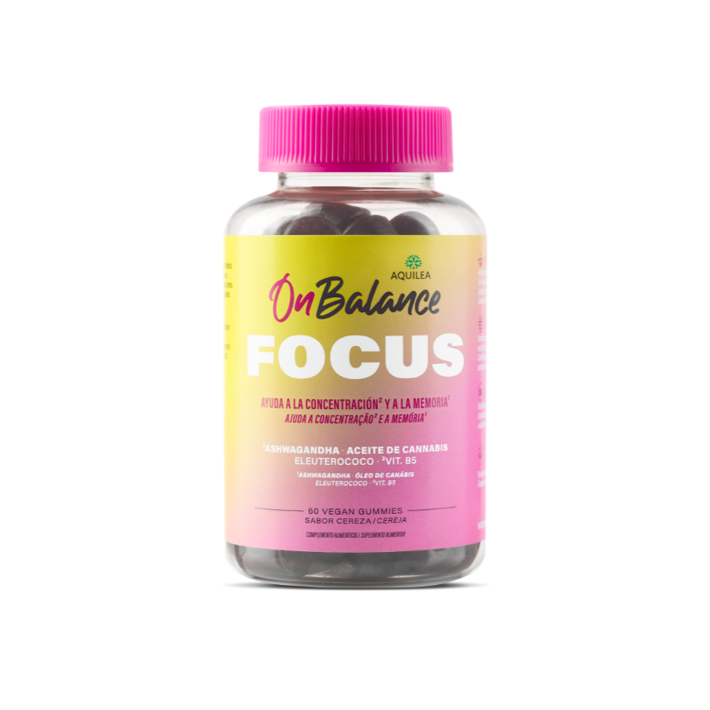 Aquilea Onbalance Focus Gomas Cereja (x60 gomas)