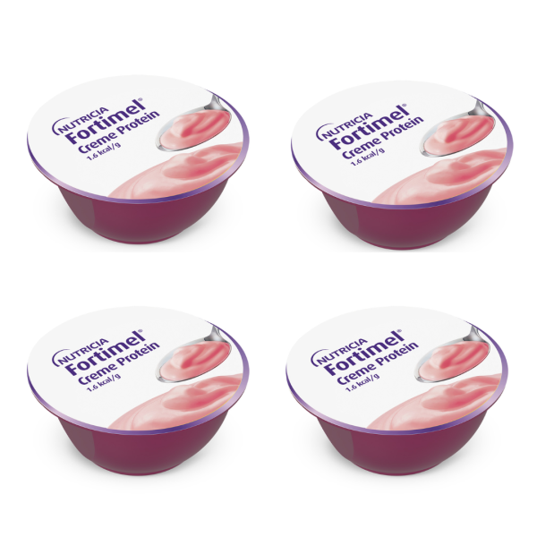 Fortimel Creme Protein Frutos Silvestres - 125G (x4 unidades)