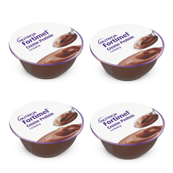 Fortimel Creme Protein Chocolate - 125G (x4 unidades)