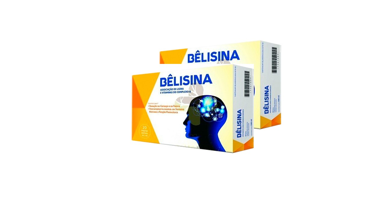 Belisina Ampolas Bebiveis - 5ml (x20 unidades) Pack Duplo