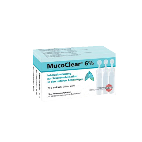 Logista Mucoclear 6% Solução Inalação - 4ml (x20 unidades)