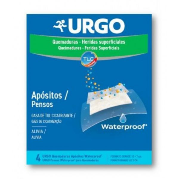 Urgo Queimaduras Penso Waterproff (x4 unidades)