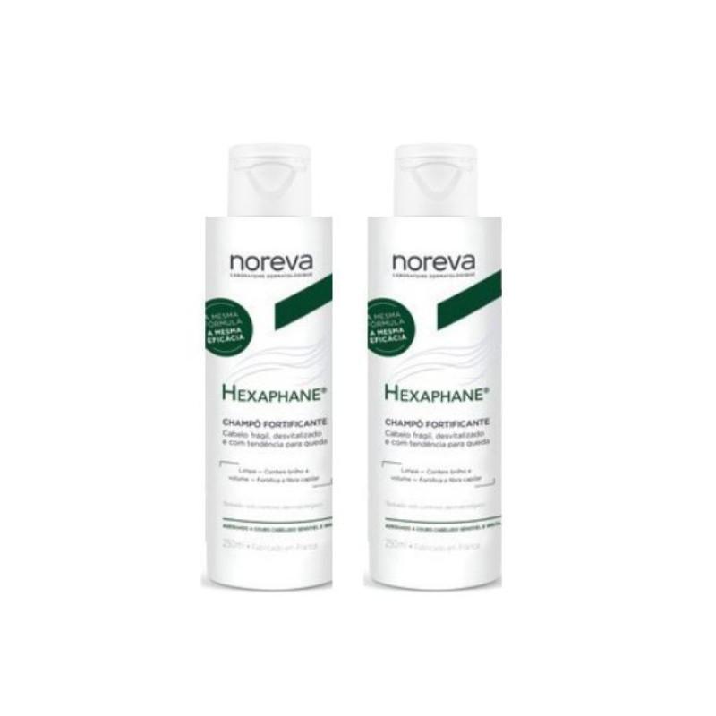 Noreva Hexaphane Champô Fortificante - 250ml (Pack Duplo)