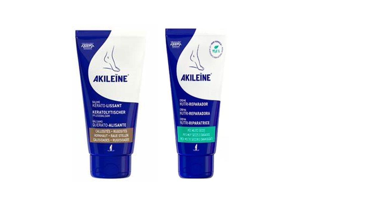 Akileine Creme Nutri Reparador - 75ml + Balsamo Querato Alisante - 75ml
