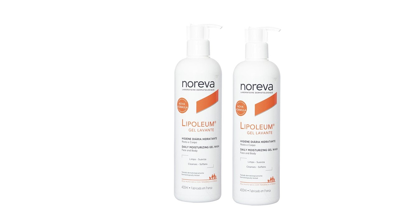 Noreva Lipoleum Gel Lavante - 400ml (Pack Duplo)