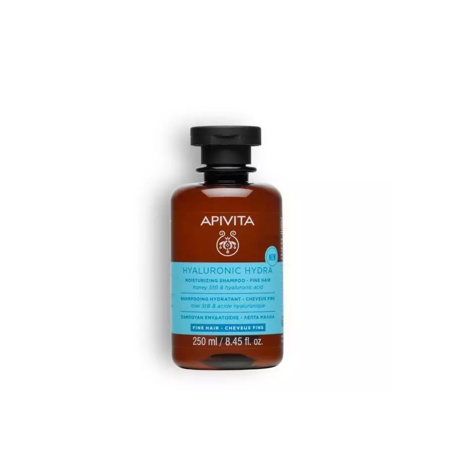 Apivita Hyaluronic Hydra Champô Cabelos Finos - 250ml