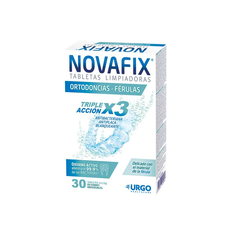 Novafix Limpeza Aparelhos & Goteiras (x30 pastilhas)