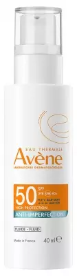 Avene Solar Fluido Anti-Imperfeições SPF50 - 40ml