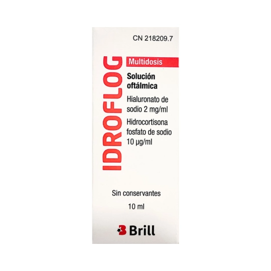 Idroflog Solução Oftálmica Multidose - 10ml