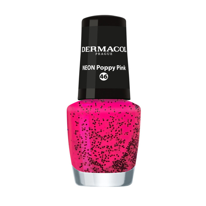 Dermacol Verniz Neon Poppy Rosa  Nº 46