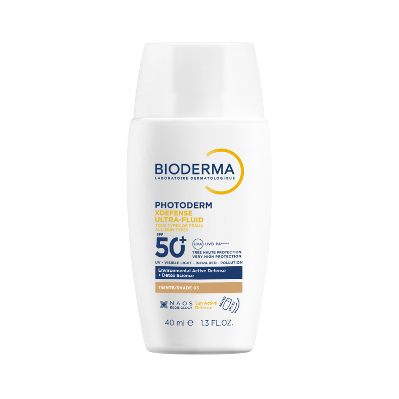 Bioderma Photoderm X Defense Ultra Fluido SPF50+_ Dourado - 40ml