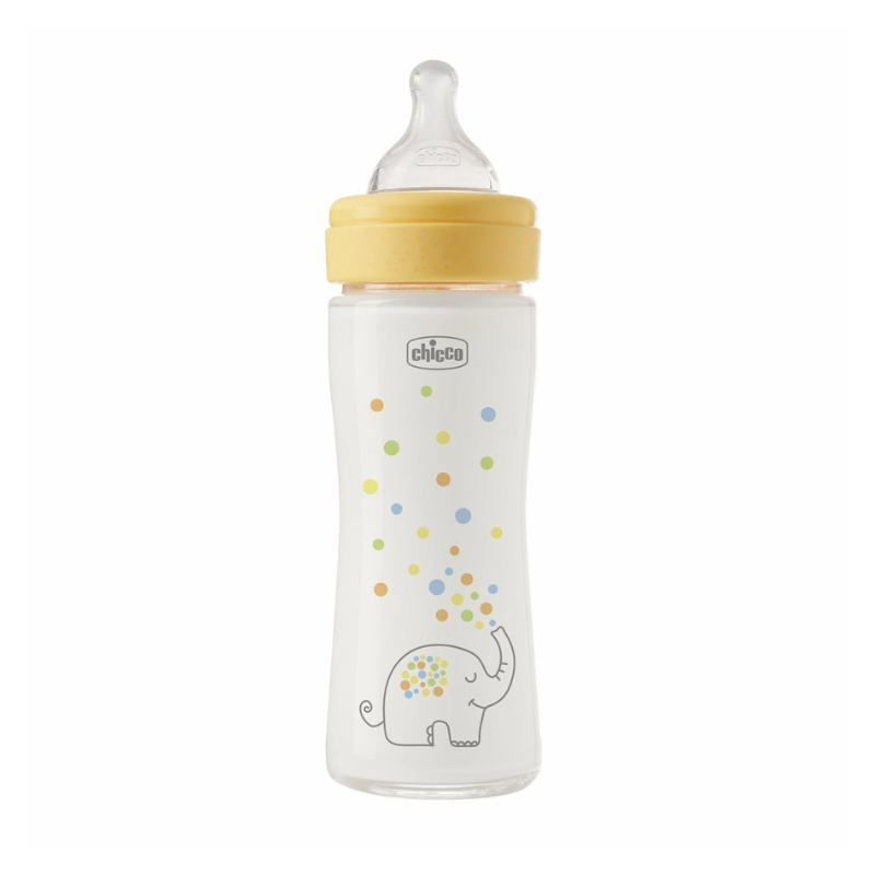 Chicco Perfect Easy Biberão Vidro Neutro 240ml 0M+