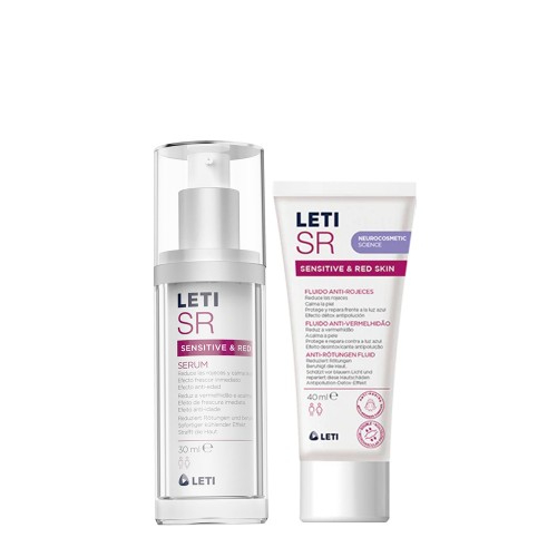 Leti SR Serum- 30ml + Leti Fluido AntiVermelhidão - 40ml