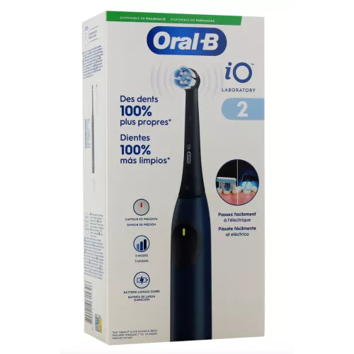 Oral B Laboratorio IO 2 Escova Dentes Eletrica Azul + Recarregavel