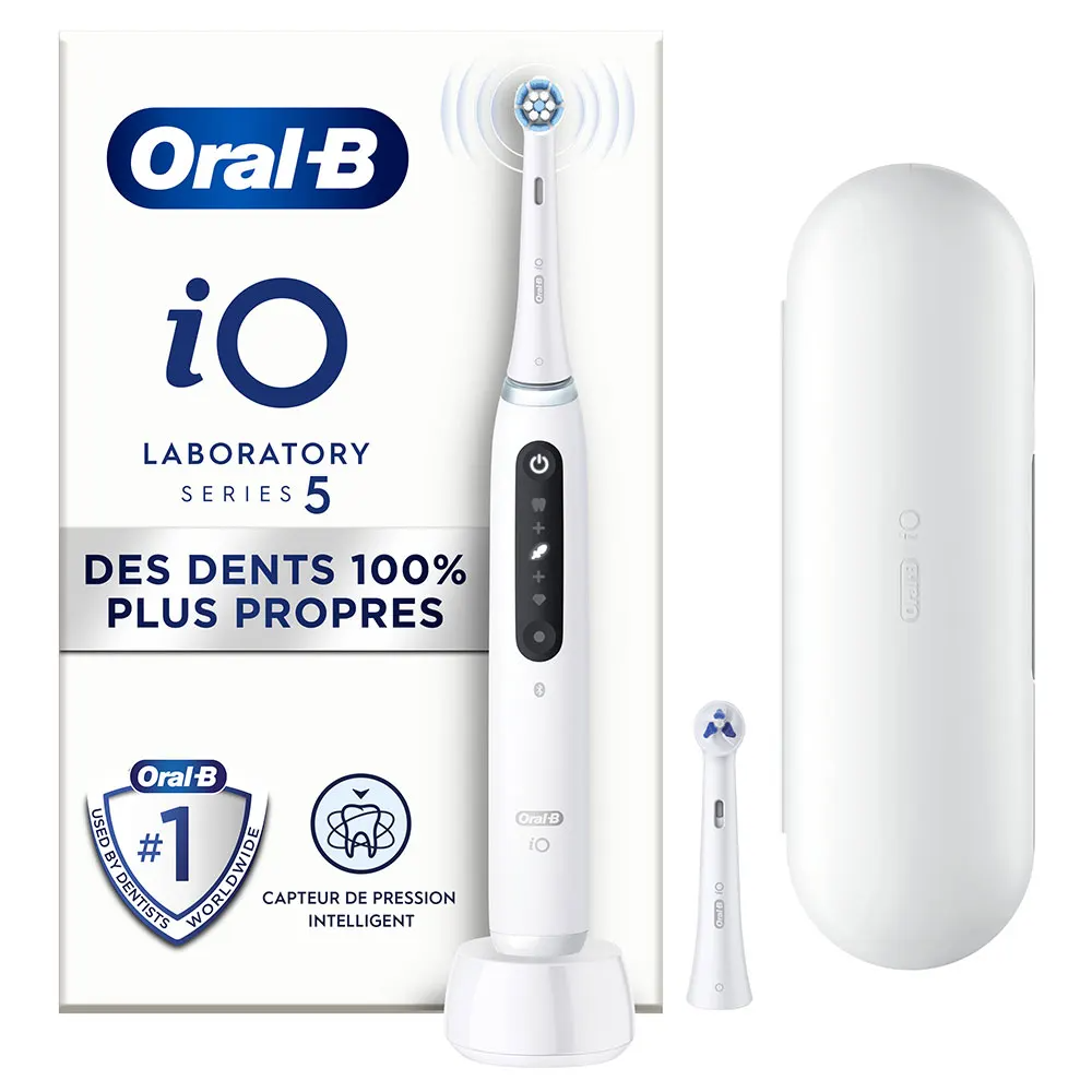 Oral B Laboratorio 5 Escova Dentes Eletrica Branca + Recarregavel