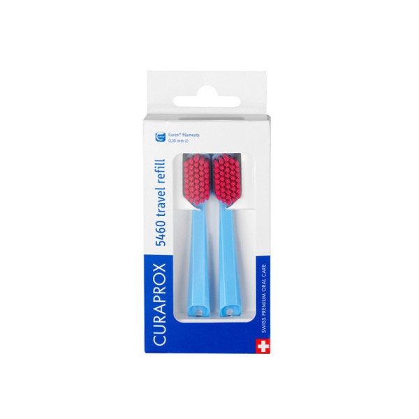 Curaprox CX 5460 Escova Dente Travel_ Refill (x2 unidades)
