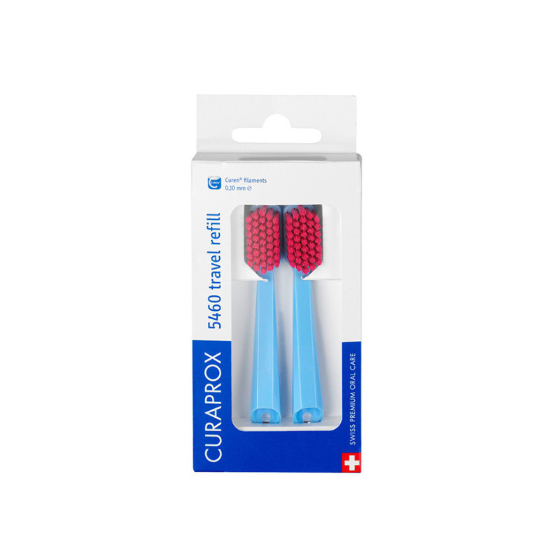 Curaprox CX 5460 Escova Dente Travel_ Refill (x2 unidades)