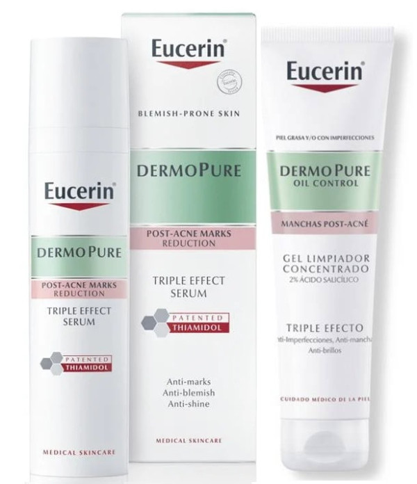 Eucerin Dermopure  Sérum Triplo Efeito +  Dermopure Gel de Limpeza Concentrado - Preço Especial