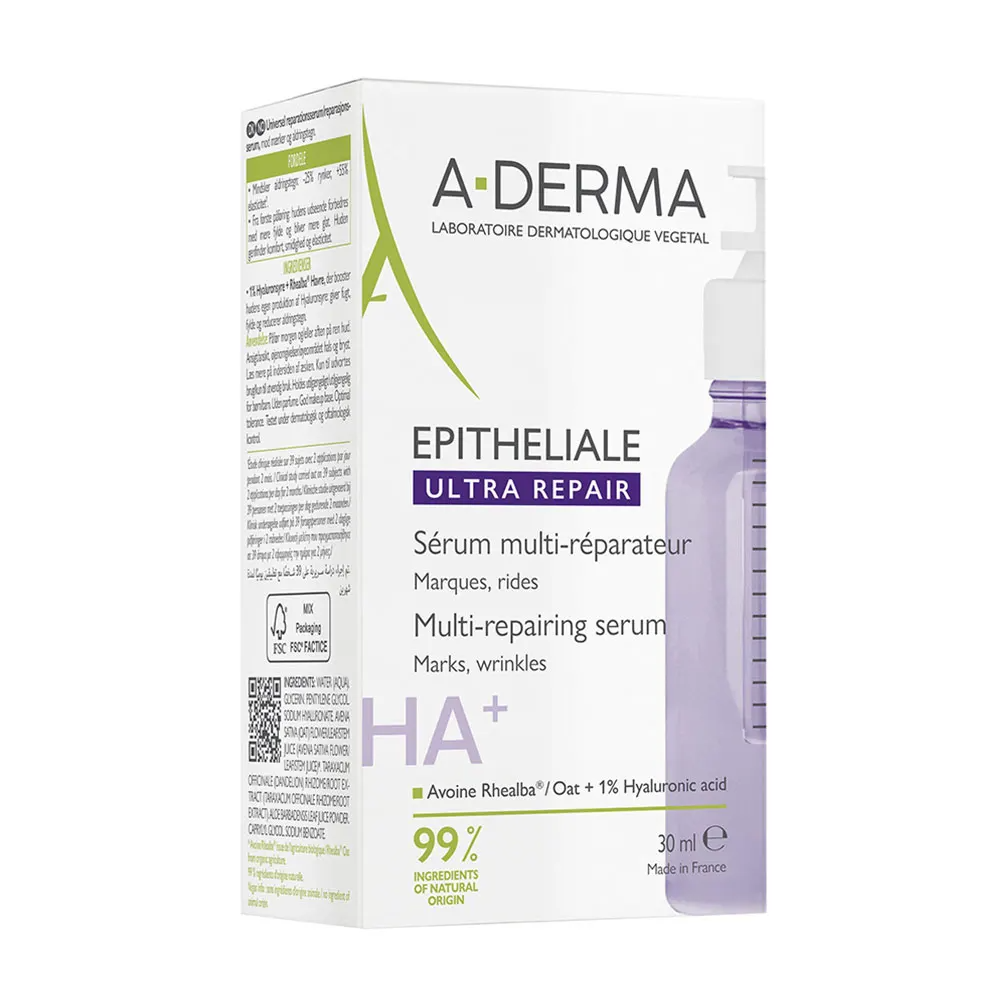 A-Derma Epithelia Ultra Repair Serum HA+ - 30ml