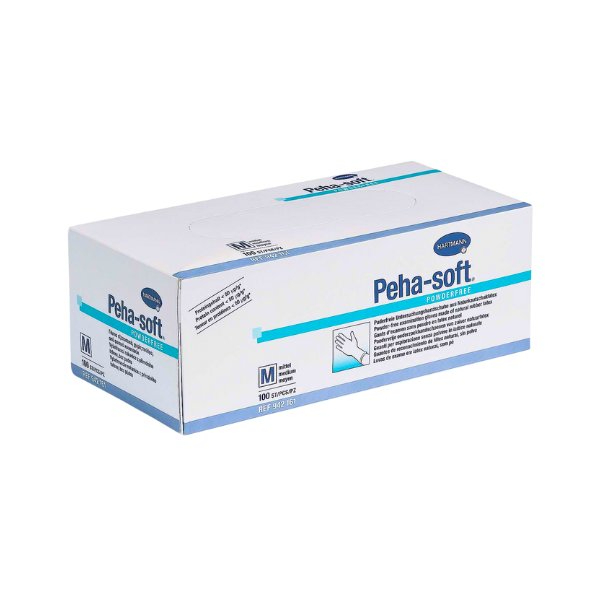 Peha Soft Latex Comfort Luva _Tam. M_ s/ Pó (x100 unidades)