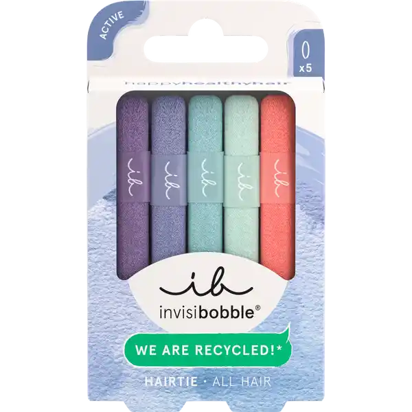 Invisibobble Ecotie Elástico Cabelo Pastel (x5 unidades)