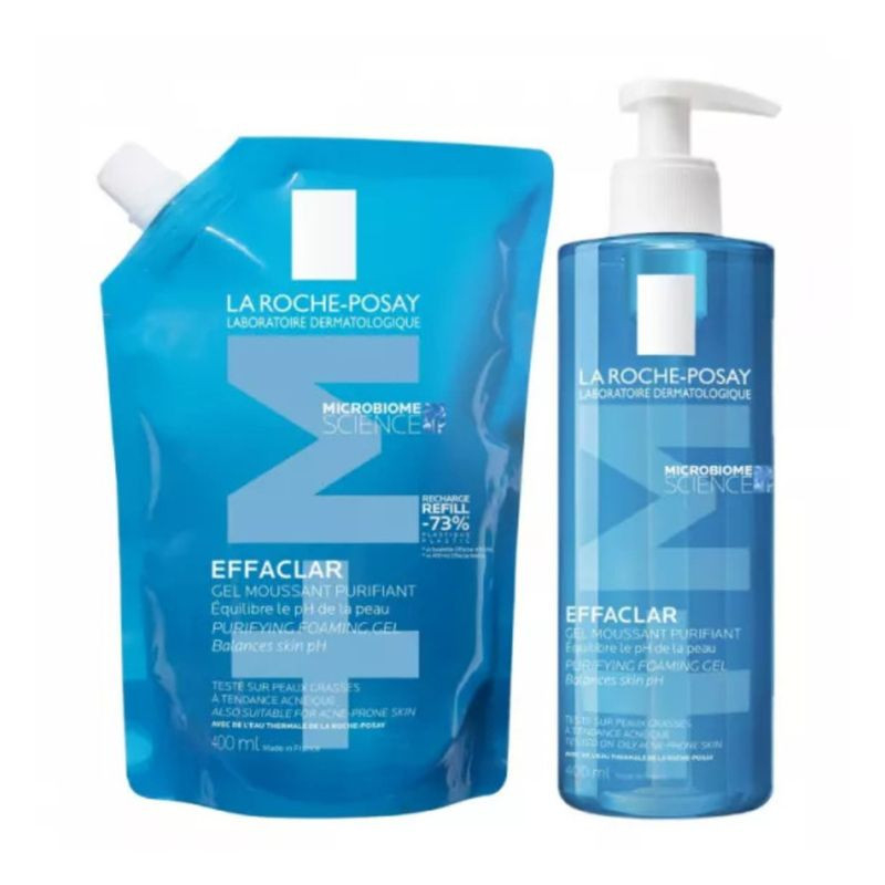 La Roche Posay Effaclar Gel +M - 400 + Refill
