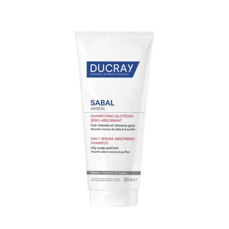 Ducray Sabal Argeal Champô Cabelo Oleoso 200Ml