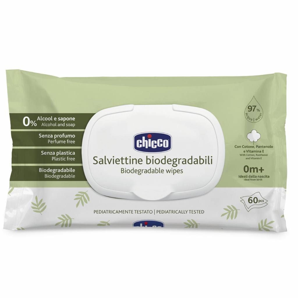 Chicco 12050700000 Toalhita Biodegradáveis X60