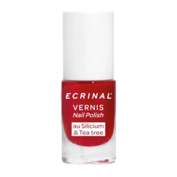 Ecrinal Unhas Verniz Rosa Vermelho - 5ml