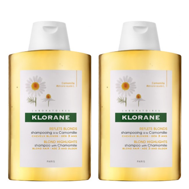 Klorane Capilar Champô Camomila - 400ml (Duo)