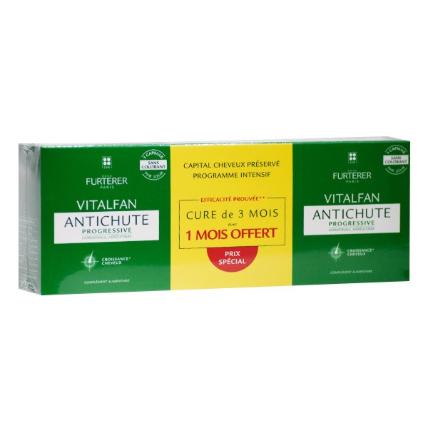 René Furterer Vitalfan Antiqueda Progressiva (x30 cápsulas) TRIO c/ Desconto 40%