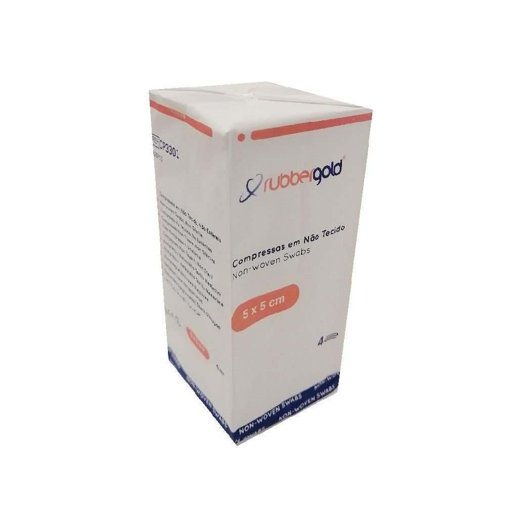 Rubbergold Compressas Não Tecido Cp3301 5X5 cm X 100 unidades