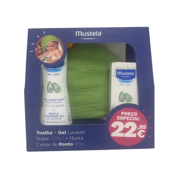 Mustela Kit Toalha Festa Bebé Preço Especial