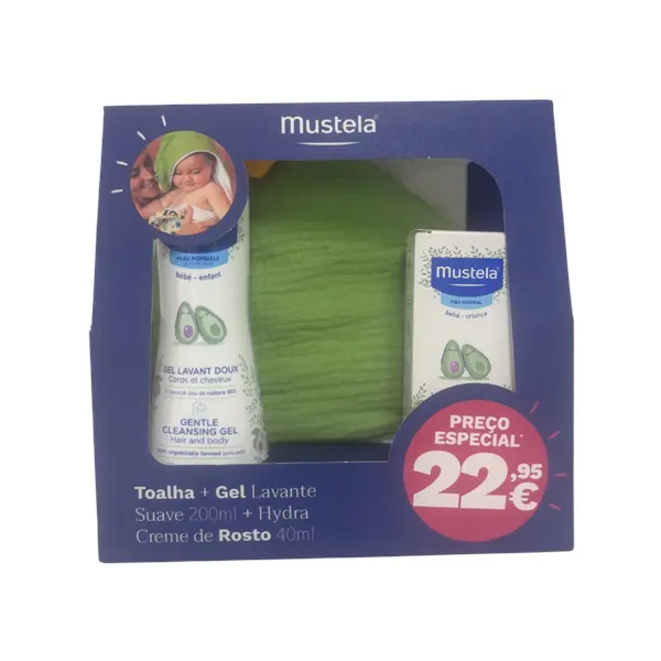 Mustela Kit Toalha Festa Bebé Preço Especial