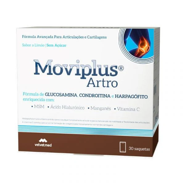 Moviplus Artro Pó Limão 6g X 30Saquetas
