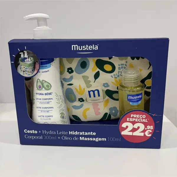 Mustela Kit Cesta Festa Bebé Preço Especial