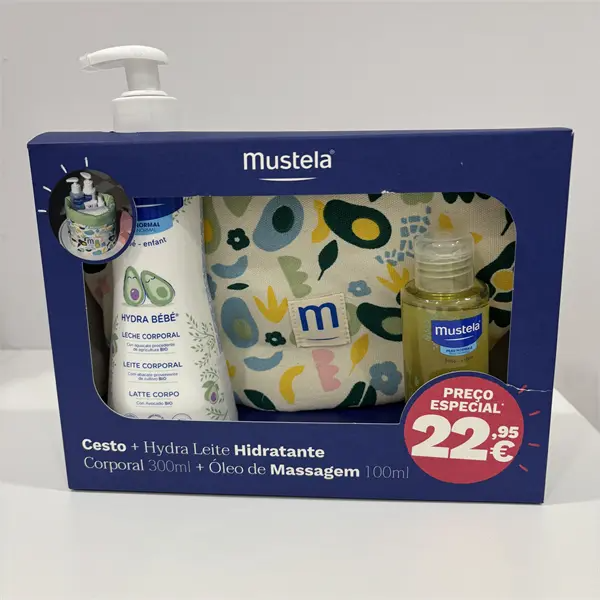 Mustela Kit Cesta Festa Bebé Preço Especial