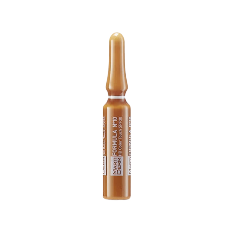 Martiderm Formula Nº10 HD Color SPF30 ampolas - 2ml