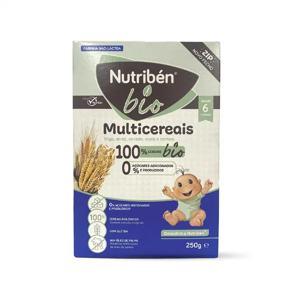 Nutriben Bio Multicereais Farinha - 250G
